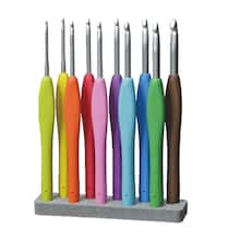 Clover 3672 Amour Crochet Hook Set 10 Sizes